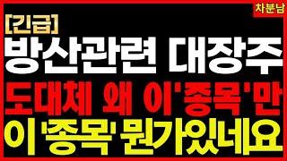 왜? 전쟁인데 이 종목만 수급 터졌다. 딱 하나만 급등하는 종목의 정체는? 이상 수급 비정상 움직임 기적의투자 차분남 방산관련주