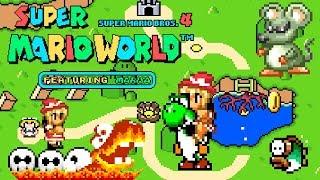 Super Mario World feat. Marisa Kirisame • Super Mario World ROM Hack (Longplay/Playthrough)