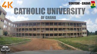 Catholic University of Ghana CUG Drive Tour in Fiapre Sunyani 4K