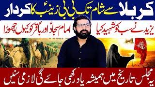 karbala Sa sham Tak Bibi Zainab ka kirdar...!! | Allama Asif Raza Alvi