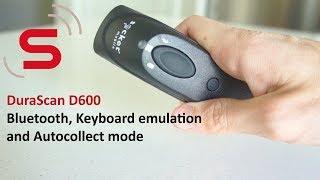 How to configure the DuraScan® D600 ?