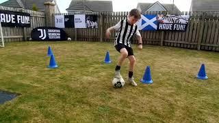 Juventus Academy Scotland at Home - Individual Skills 1.4 Dragback