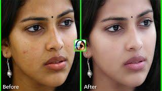 High- End Skin Retouching in Photoshop I Face Smooth in Photoshop I High-End Skin Softening Tutorial