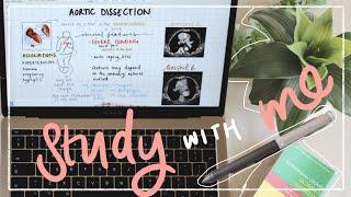 study with me for medical school online examsaesthetic digital notes on laptop (lo-fi chill music)