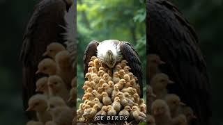 Unbelievable Motherhood: Mother Bird Unwavering Care for Her chicks