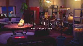 Cozy Room • Music Playlist + Ambient sounds • For Relaxation/Study 