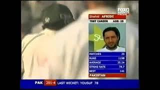 Shahid Afridi 92 against England in test match 2005