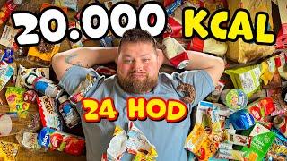 20.000 KALORIÍ ZA 24 HOD - CHALLENGE! *Rekord*