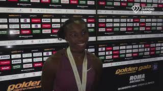 Brittany Brown Putting Pieces Together, Wins 200m At Rome Diamond League 2024