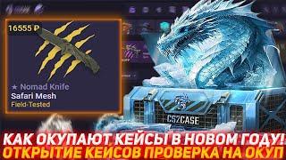 CS2CASE КАК ОКУПАЮТ КЕЙСЫ В НОВОМ ГОДУ! | ОТКРЫТИЕ КЕЙСОВ ПРОВЕРКА НА ОКУП | ПРОВЕРКА САЙТА | КЕЙСЫ