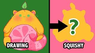 Turning My Drawings Into SQUISHIES #3