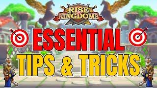 Tips and Tricks That Matter! - Rise of Kingdoms [Guide]
