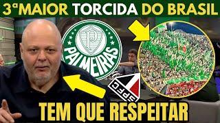 SEXTA AGITADA! PALMEIRAS PASSA RIVAL E SE TORNA A TERCEIRA MAIOR TORCIDA DO BRASIL!