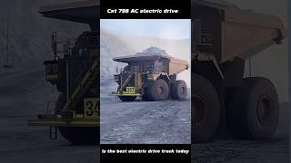 The Cat 798 AC truck provides higt efficiency and uphill capability #cat798ac #truck #mining