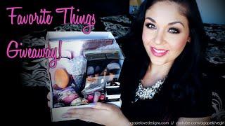 AgapeLoveGirl's Favorite Things Giveaway!