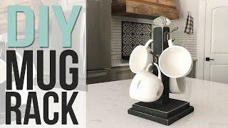 DIY Coffee Mug Holder | HOLIDAY GIFT IDEA