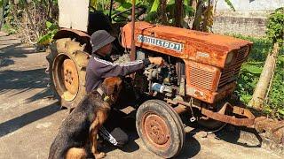 Fully restoration old rusty KUBOTA L1801 tractor | Restore and repair antique old KUBOTA plow