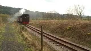 Steam train, South Tynedale Railway, Cumb