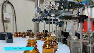 Cosmetic Dropper Bottle Vial Filling Capping Machine｜Filling & Capping Production Line｜Neostarpack