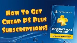 How To Always Get PS Plus Subscription On Discount (OVER 50% OFF!!!)