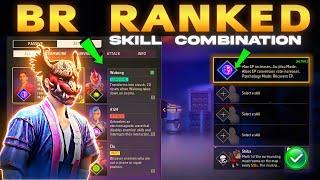 BR ranked Best combination 2025 | Best character combination in Free Fire | Best Skill Combination