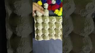 reuse a waste egg tray # crafts ideas # short video's # YouTubeshorts # subscribe