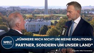 SCHOCK BEI STEUERSCHÄTZUNG: Finanzminister Lindnder offenbart Milliardenloch! | WELT Interview