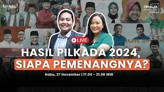 Live Pencoblosan dan Hasil Quick Count Pilkada Serentak 2024 | Obrolan Newsroom