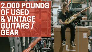 Unboxing 2,000 Pounds of Used & Vintage Guitars!