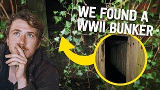 We UNCOVER a WWII BUNKER and a PRIVATE AIRFIELD in the grounds!