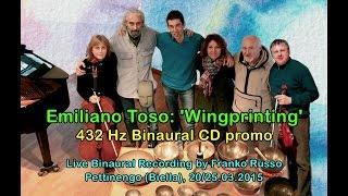 Emiliano Toso: 'Wingprinting', 432 Hz Binaural CD promo [3D Binaural Audio]