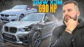 Nupirkau BMW X3 M už 24000 eurų, remontuoju BMW F33 kabrioletą.