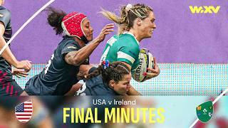 Can Ireland complete incredible comeback? | USA v Ireland | Final Minutes | WXV 1