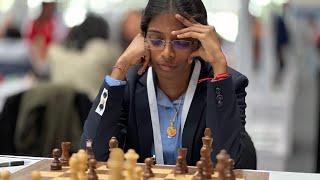 Vaishali on the important decision she took in the Georgia Match | Chess Olympiad 2024