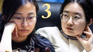 GAME 3 || Ju Wenjun vs Tan Zhongyi || Women's World Championship (2025)