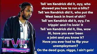 Kendrick Lamar x Peysoh x Hitta J3 x Young Threat - gnx (Lyrics Video)