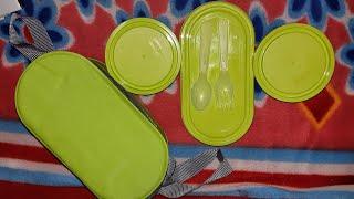 Unboxing Milton Executive Lunchbox-400ml | 3 Containers | RS 285| Flipkart