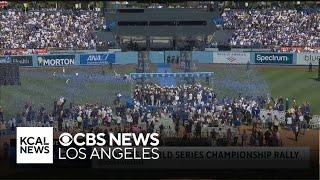 Los Angeles Dodgers World Series Championship Parade and Celebration