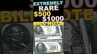 Rare $500 and 1000$ Bill Note at Pawnshop