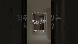 집주인도 못찾는 히든도어?? #히든도어 #도어 #인테리어 #랜선집들이