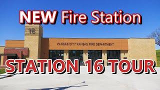 NEW FIRE STATION | Station 16 Tour video | Kansas City Kansas Fire Department | Turner Bear Country