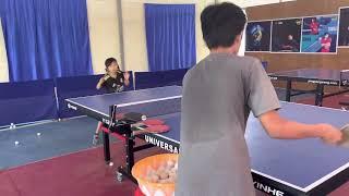 Table Tennis kids training