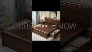 wooden folding Bed  |Modern wood beds #bed #bedroom