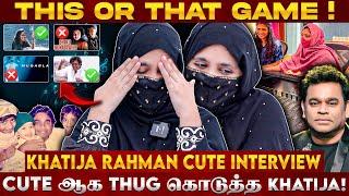 அப்பா மாதிரி Award வாங்கணும்னு ஆசை!AR Rahman Daughter Khatija Rahman Interview | Minmini | N Studio