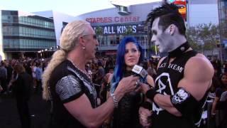 Doyle Wolfgang von Frankenstein and Alissa from Arch Enemy at 2014 Revolver Golden Gods