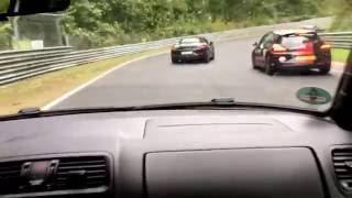 Nordschleife Skoda Fabia RS vs. New Porsche Boxter...feucht und Gelbphasen 15.10.16      BtG 9:20min