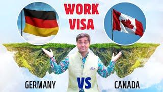 Germany vs Canada Work Visa | Difference Between Germany Job Opportunity Card and Canada Work Visa