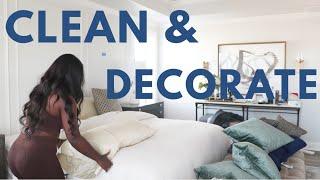 DECORATE & CLEAN WITH ME TODAY| VERY SMALL CHANGES