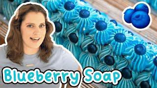 Blueberry Cream Soap + The Duchess is Joined By A Special Guest | Royalty Soaps