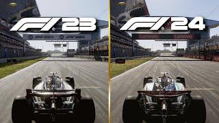 F1 23 PC vs F1 24 PC | Graphics and Details Comparison